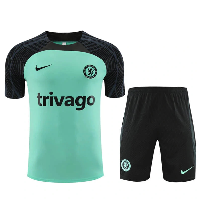 Conjunto de Treino Chelsea 24/25 - Verde Menta - Lançamento