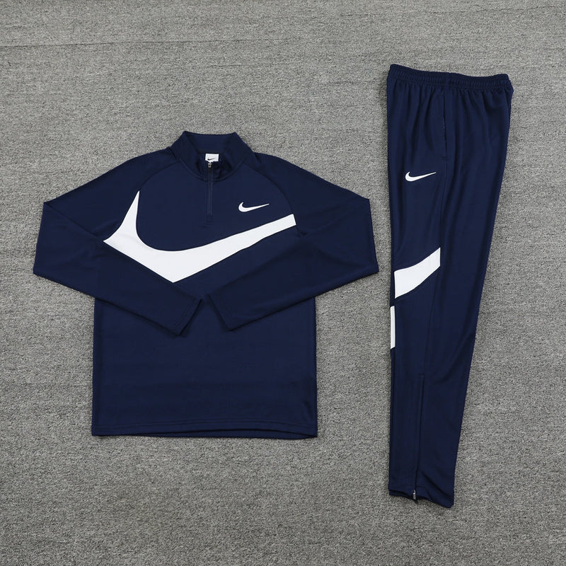 Conjunto de Treino Nike Swoosh 2024 - Azul