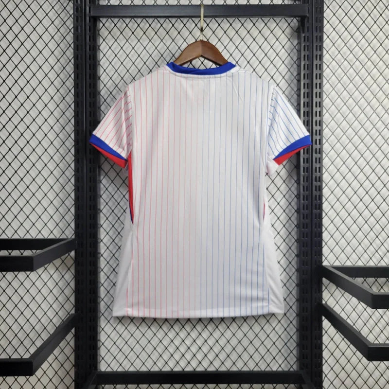 Camisa França Away 24/25 Euro - Versão Feminina - Lançamento