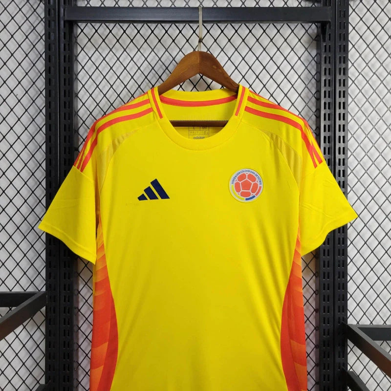 Camisa Colombia Home 24/25 Copa América - Adidas Torcedor Masculina - Lançamento