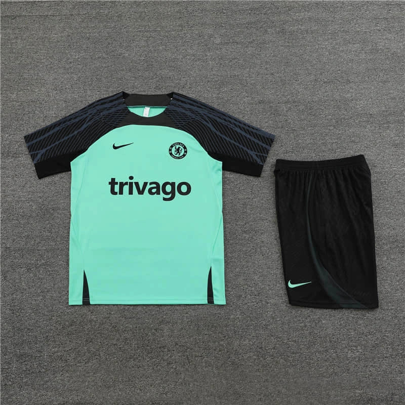 Conjunto de Treino Chelsea 24/25 - Verde Menta - Lançamento