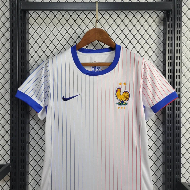 Camisa França Away 24/25 Euro - Versão Feminina - Lançamento