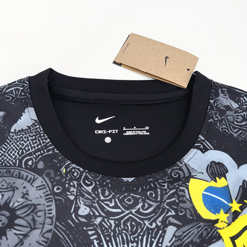 Camisa Brasil Concept Cristo Redentor 24/25 Copa América - Nike Torcedor Masculina - Lançamento