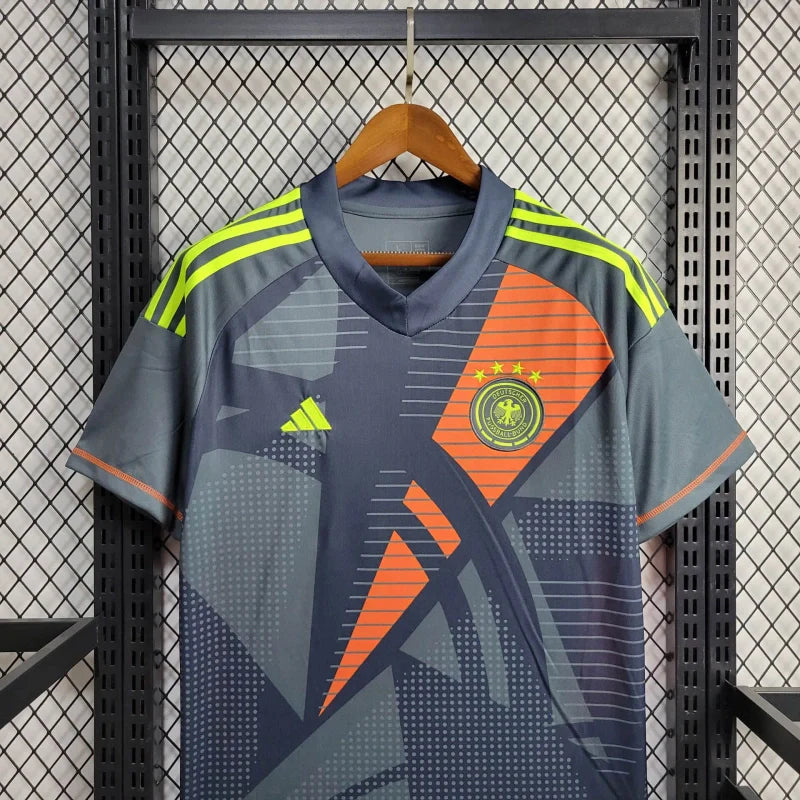 Camisa Alemanha Goleiro 24/25 Euro - Adidas Torcedor Masculina - Lançamento