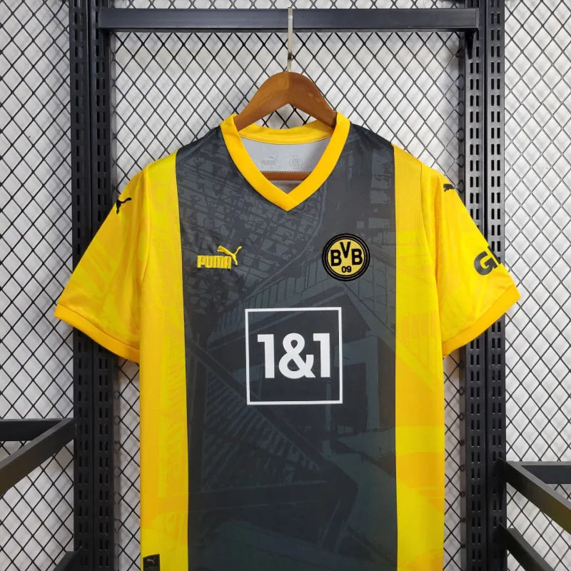 Camisa Borussia Dortmund Home 24/25 - Puma Torcedor Masculina - Lançamento