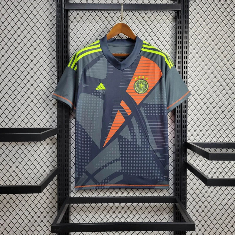 Camisa Alemanha Goleiro 24/25 Euro - Adidas Torcedor Masculina - Lançamento