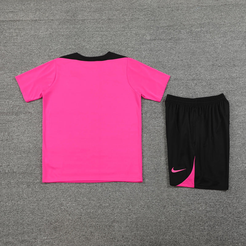 Conjunto de Treino Chelsea 24/25 - Rosa e Preto