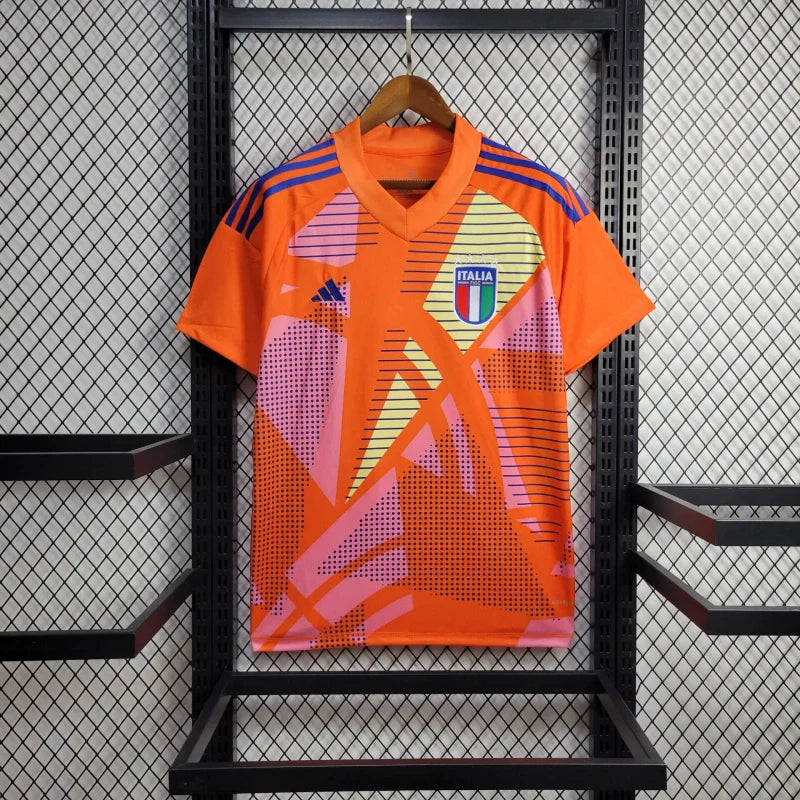 Camisa Itália Goleiro 24/25 Euro - Adidas Torcedor - Lançamento