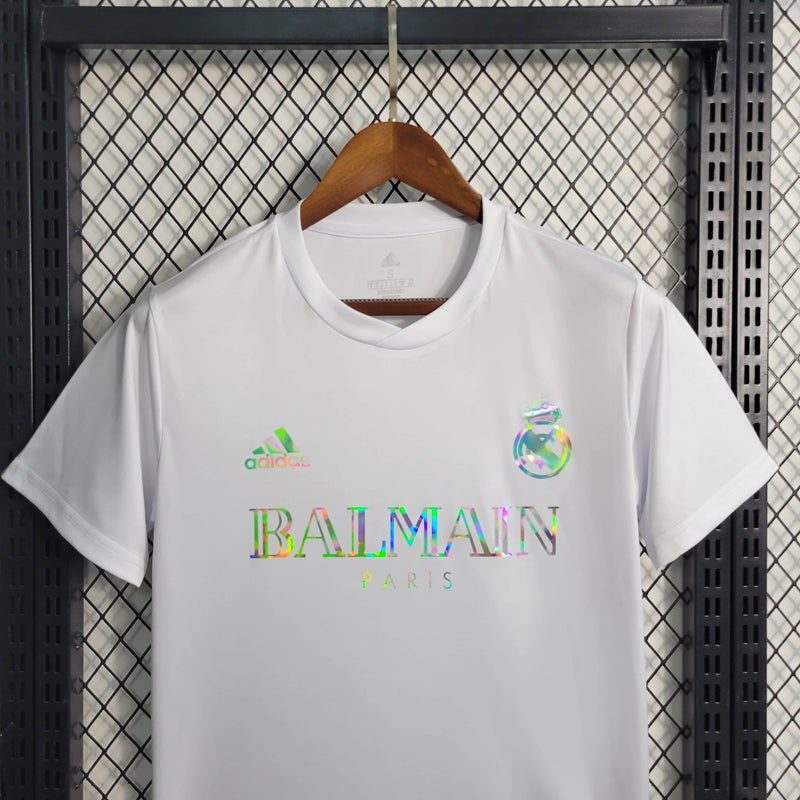 Camisa Real Madrid “Reflective” Branca 24/25 - Adidas Torcedor Masculina - lançamento