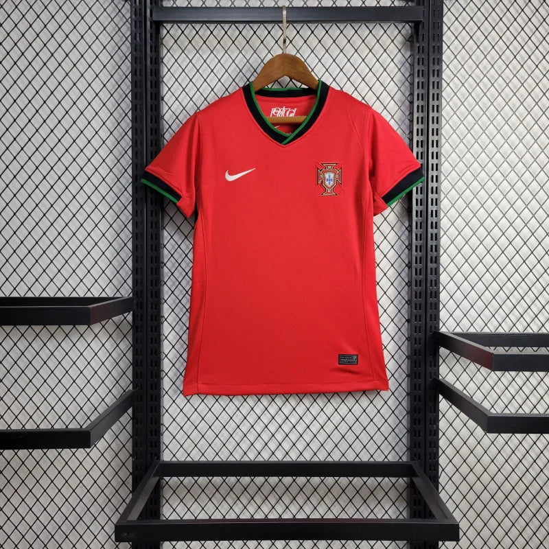 Camisa Portugal Home 24/25 Euro - Versão Feminina - Lançamento