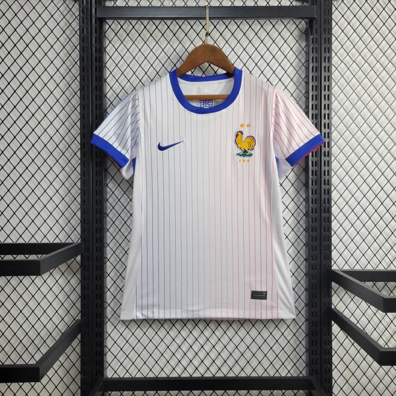 Camisa França Away 24/25 Euro - Versão Feminina - Lançamento