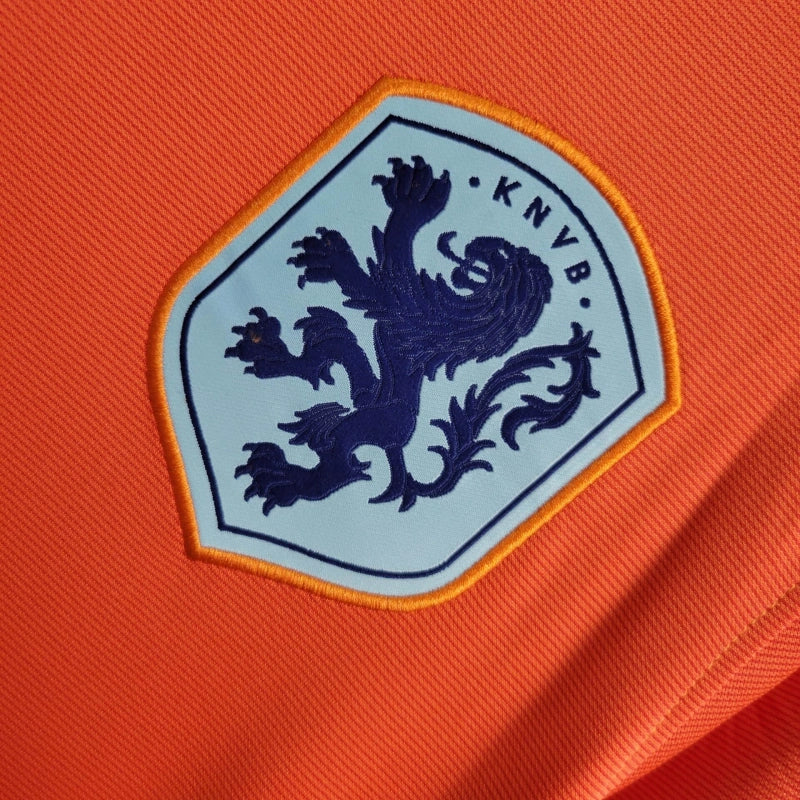 Camisa Holanda Home 24/25 Euro - Nike Torcedor Masculina - Lançamento