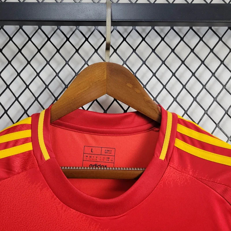 Camisa Espanha Home 24/25 Euro - Adidas Torcedor - Lançamento