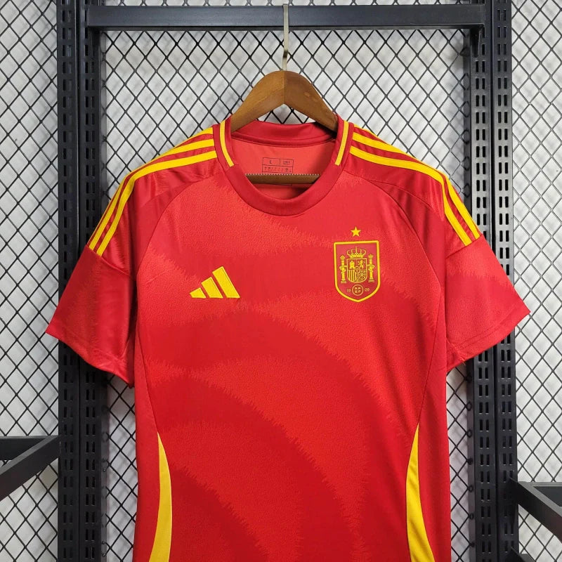 Camisa Espanha Home 24/25 Euro - Adidas Torcedor - Lançamento