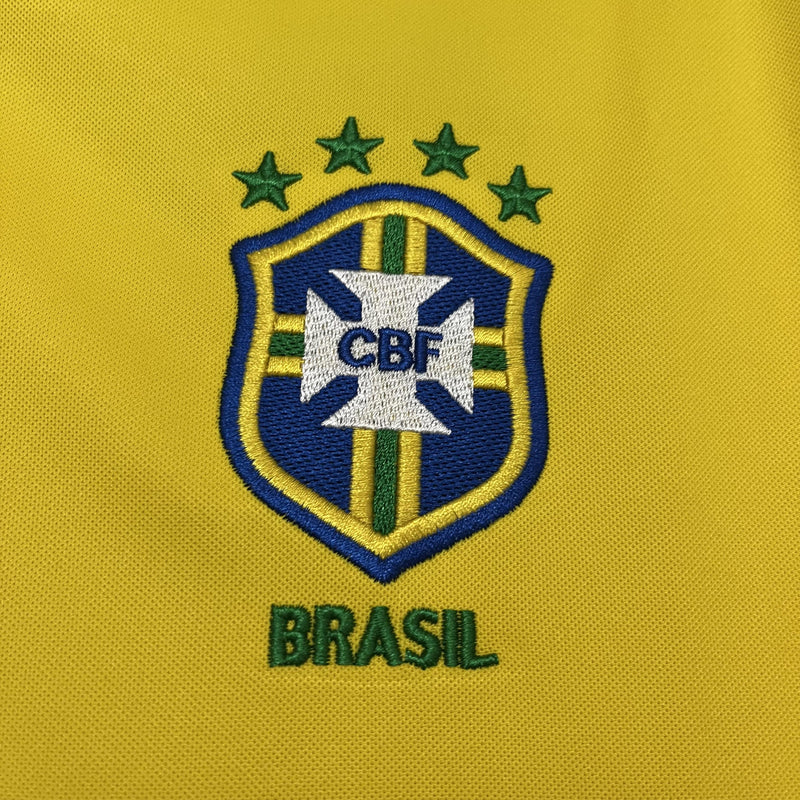 Camisa Seleção Brasileira Retrô 1998 Verde e Amarela - Nike