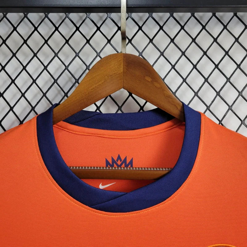 Camisa Holanda Home 24/25 Euro - Nike Torcedor Masculina - Lançamento