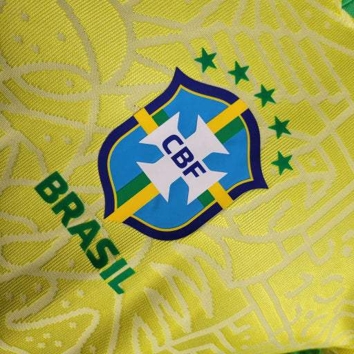 Camisa Brasil Home 23/24 - Versão Jogador - Lançamento