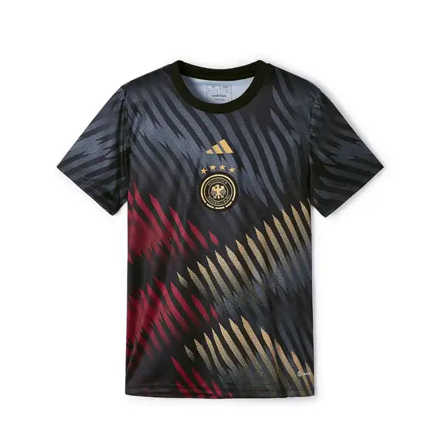 Camisa Alemanha Aquecimento 24/25 Euro - Adidas Torcedor Masculina - Lançamento