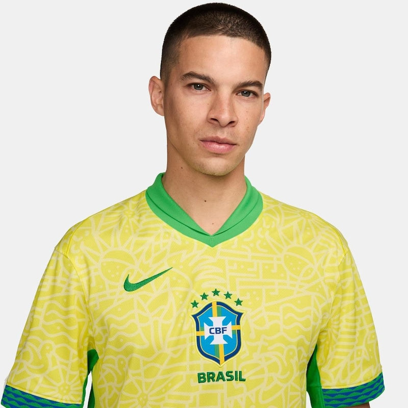 Camisa Brasil Home 24/25 Copa América - Nike Torcedor Masculina - Lançamento