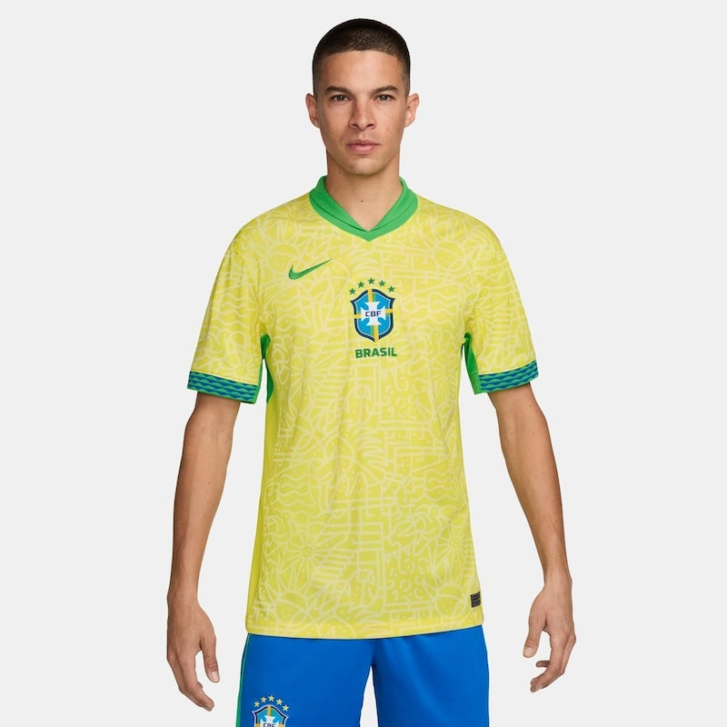 Camisa Brasil Home 24/25 Copa América - Nike Torcedor Masculina - Lançamento