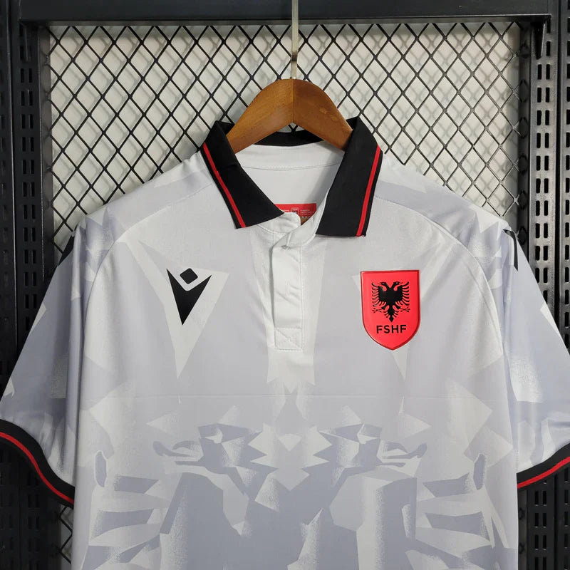 Camisa Albânia Away 2024 Euro - Torcedor Masculina - Lançamento