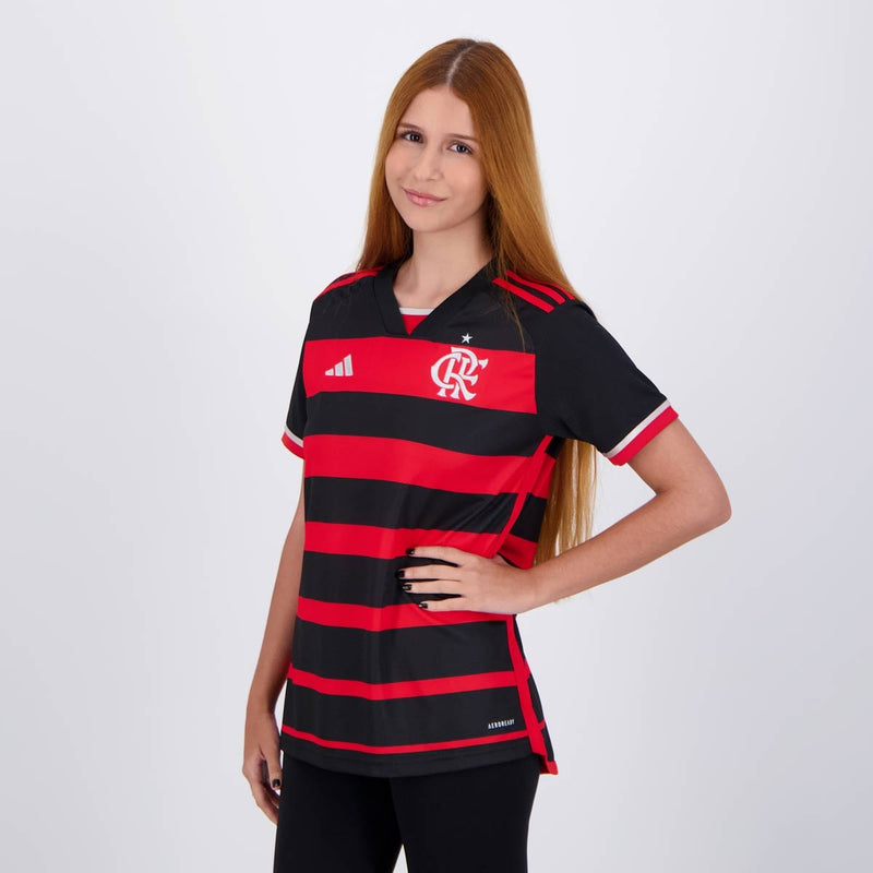 Camisa Feminina Flamengo 2024/25 Home