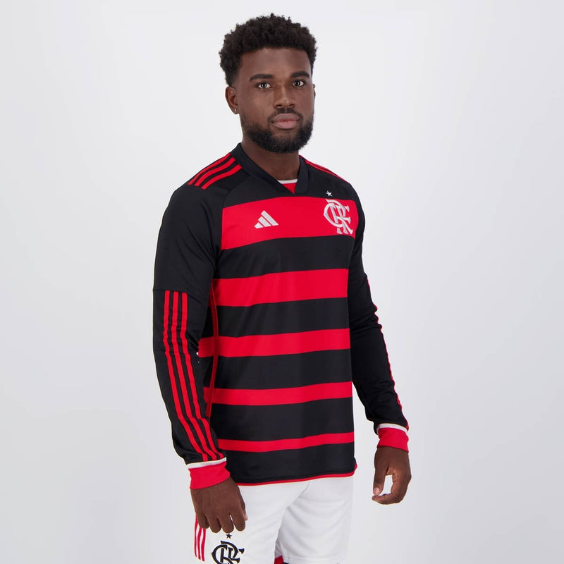 Camisa Flamengo 2024/25 Manga Longa