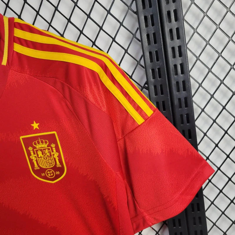 Camisa Espanha Home 24/25 Euro - Adidas Torcedor - Lançamento