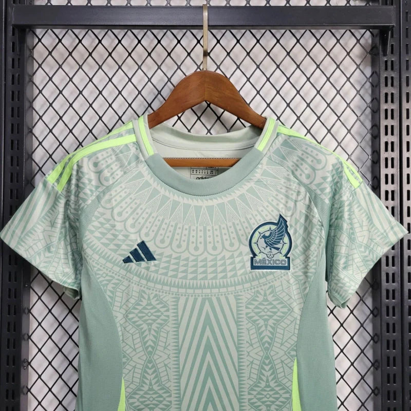 Camisa México Away 24/25 Copa América - Versão Feminina - Lançamento