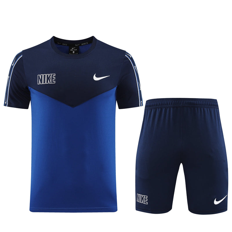 Conjunto Casual Nike 2023 - Azul e Preto