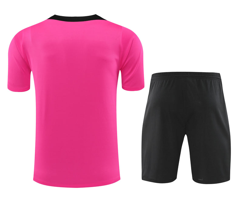 Conjunto de Treino Chelsea 24/25 - Rosa e Preto