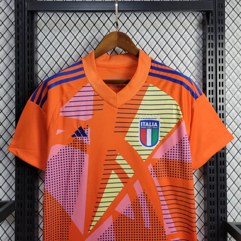 Camisa Itália Goleiro 24/25 Euro - Adidas Torcedor - Lançamento