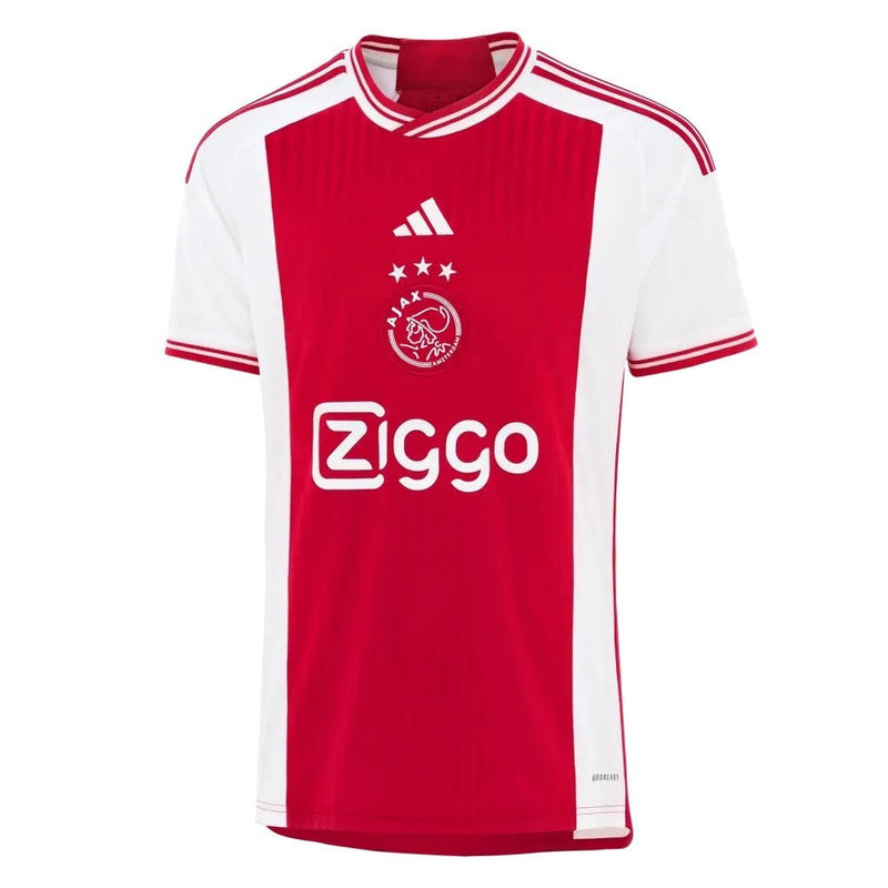 Camisa Ajax I 23/24 - Branco e Vermelho