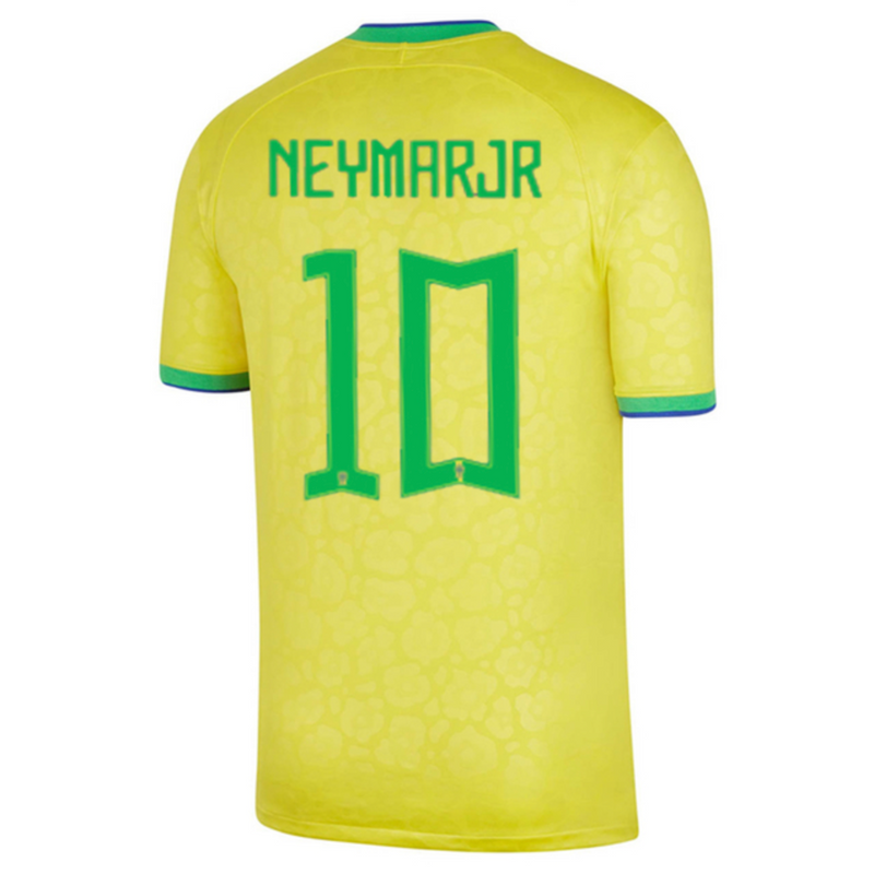 Camisa Seleção Brasil I 22/23 Nike - Amarelo - Neymar Jr #10