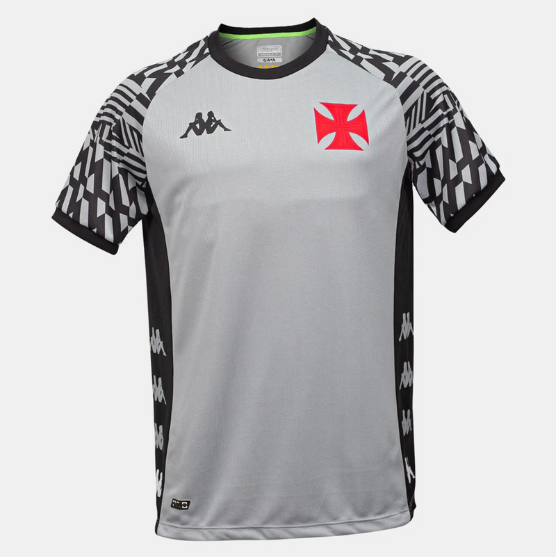 Camisa Treino Vasco III 22/23 Kappa - Cinza