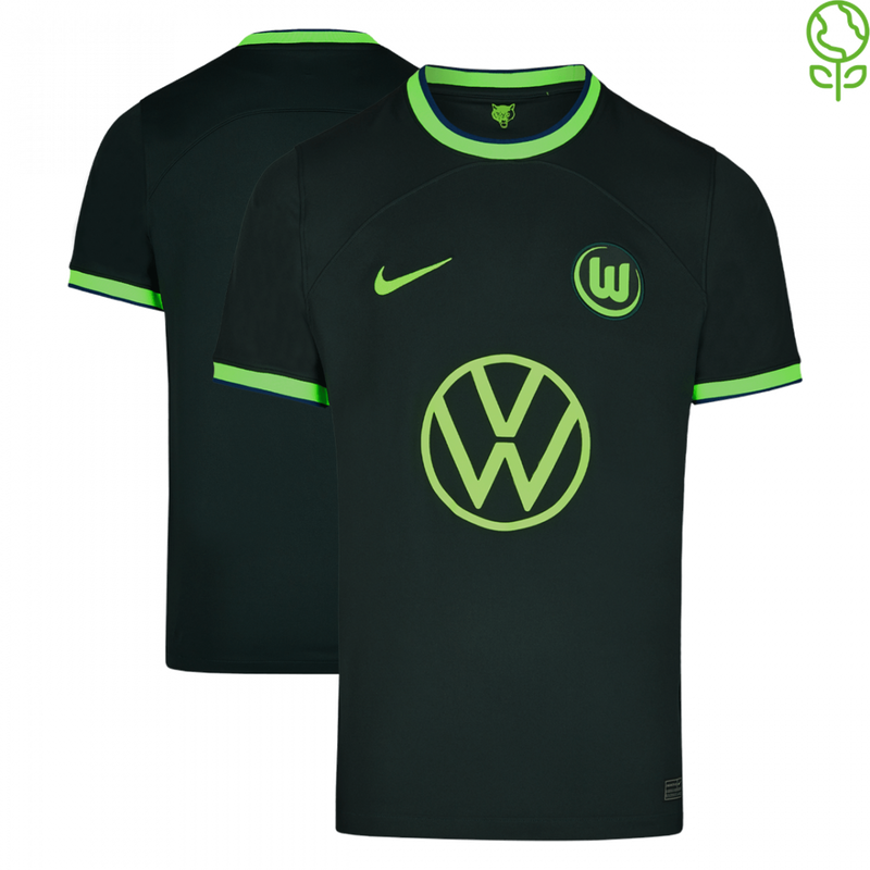 Camisa Wolfsburg II 22/23 Nike - Verde Escuro