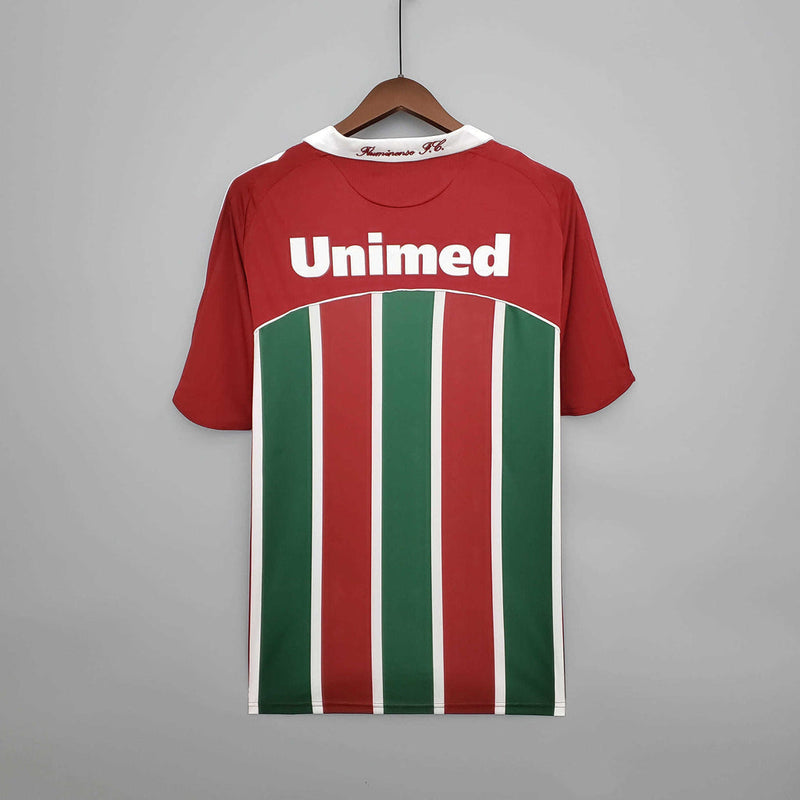 Camisa Fluminense Retrô 2008/2009 Vermelha e Verde - Adidas