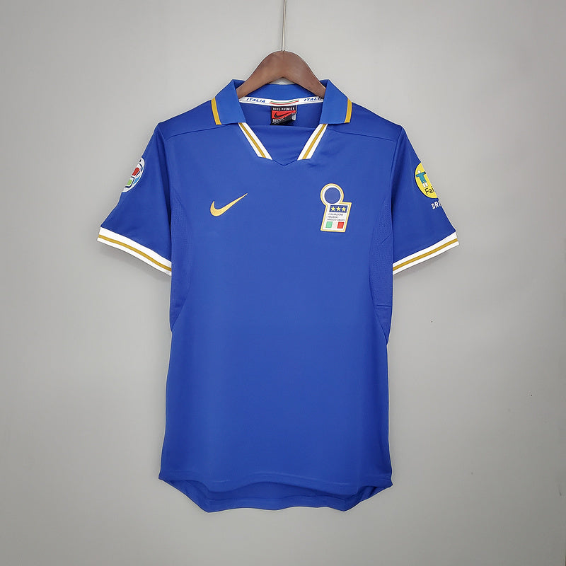 Camisa Itália Retrô 1996 Azul - Nike