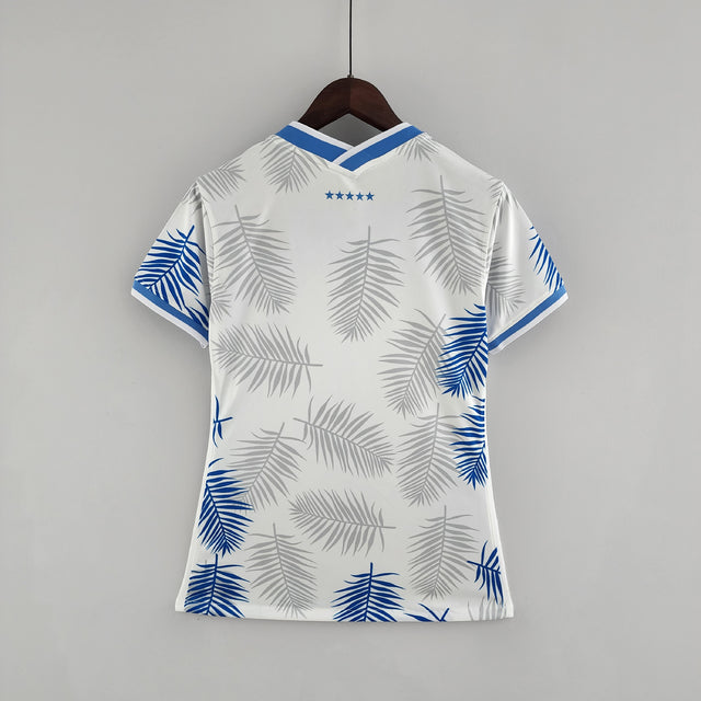 Camisa Feminina Seleção Brasil Nike - Branca - Conceito Floresta Amazônica